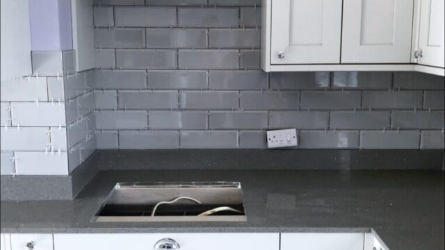 kitchen to grout