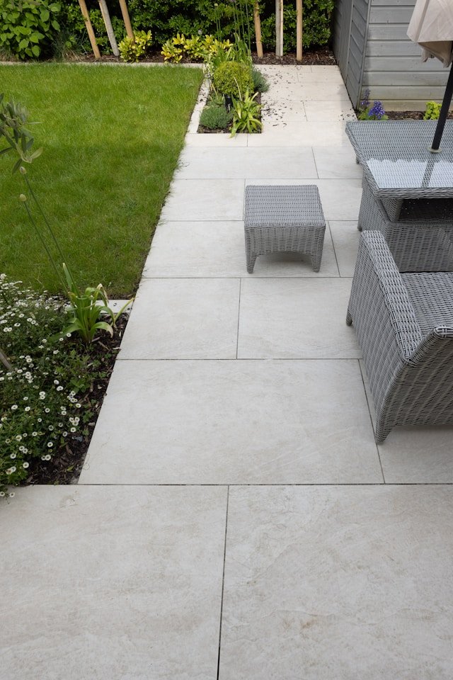 finished a new outdoor tiling